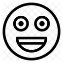 Emot Happy Smile Icon
