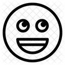 Emot Happy Smile Icon