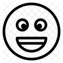 Emot Happy Smile Icon