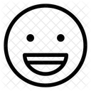 Emot Happy Smile Icon
