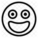 Emot Happy Smile Icon