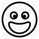 Emot Happy Smile Icon