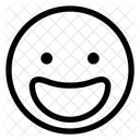 Emot Happy Smile Icon