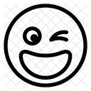 Emot Happy Smile Icon