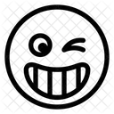 Emot Happy Smile Icon