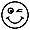 Emot Happy Smile Icon