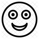 Emot Happy Smile Icon