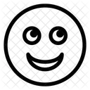 Emot Happy Smile Icon