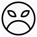 Emot Sad Sorrow Icon