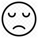 Emot Sad Sorrow Icon