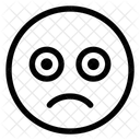Emot Sad Sorrow Icon