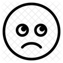 Emot Sad Sorrow Icon