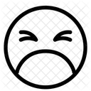 Emot Sad Sorrow Icon