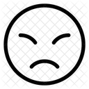 Emot Sad Sorrow Icon