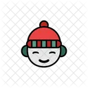 Sonriente Emoji Cara Icono