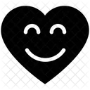 Corazón sonriente  Icono