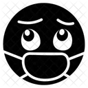 Emoji De Mascara Facial Expressao De Mascara Emotag Icon