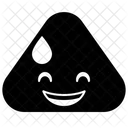 Expressao Rosto Triangulo Icon