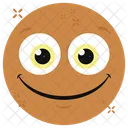 Emoticon Encantado Emotag Sonriente Emoji Icono