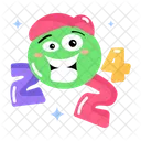 Emoji Fofo Cara De Emoji Ano 2024 Ícone