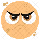 Emoticon Sem Graca Emoji Emoticon Ícone