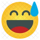 Emoticon nervioso  Icono