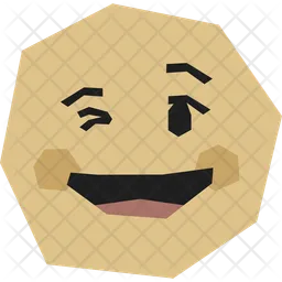 Emoticono de sonrisa Emoji Icono