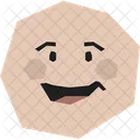 Emoticono de sonrisa  Icono