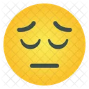 Emoticon triste  Icono