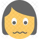 Emoticono desconcertado  Icono