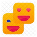 Emoticons Face Happy Icon