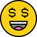 Emotion Money Face Icon