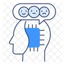 Emotion Extraction Sentiments Communication Icon