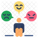 Emotion Feeling Bipolar Mood Character Icon