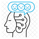 Emotion Interpretation Icon  Icône