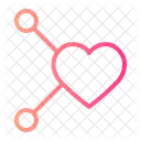 Emotional Link Heart Icon