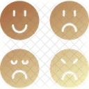 Emotional Happy Cry Icon