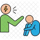 Emotional Abuse Mental Torture Psychological Harm Icon