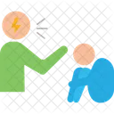 Emotional Abuse Mental Torture Psychological Harm Icon