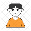 Emotional Boy Boy Male Icon