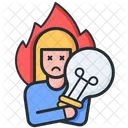 Emotional Burnout  Icon