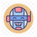 Emotional Robotics Cyborg Robocorp Icon