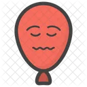 Emotionless Balloon Balloon Face Emoticon Icon