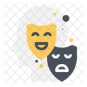 Emotions Face Mask Icon