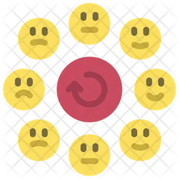 Emotions Cycle  Icon