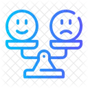 Emotions Balance Scale Psychology Icon