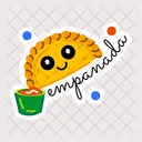 Hand Pie Empanada Fried Turnover Icon