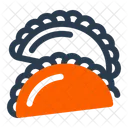 Empanada Pastry Filling Icon