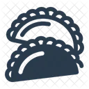 Empanada Pastry Filling Icon