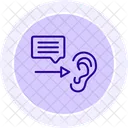 Empathetic listener  Icon